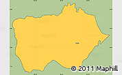 Savanna Style Simple Map of Parita, cropped outside