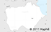 Silver Style Simple Map of Parita