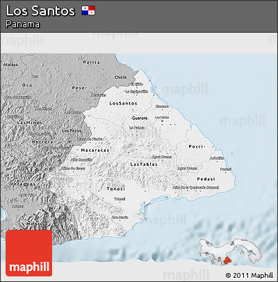 Gray 3D Map of Los Santos