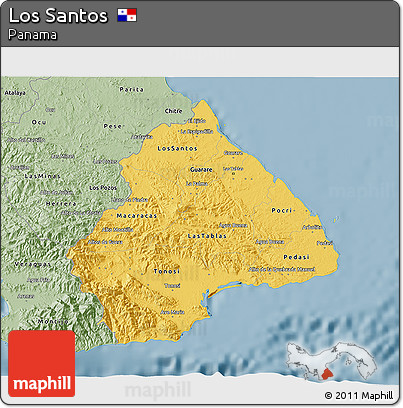 Savanna Style 3D Map of Los Santos