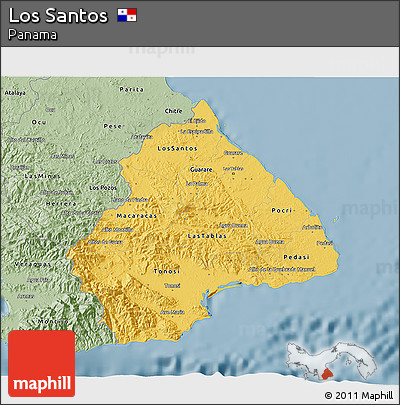 Savanna Style 3D Map of Los Santos