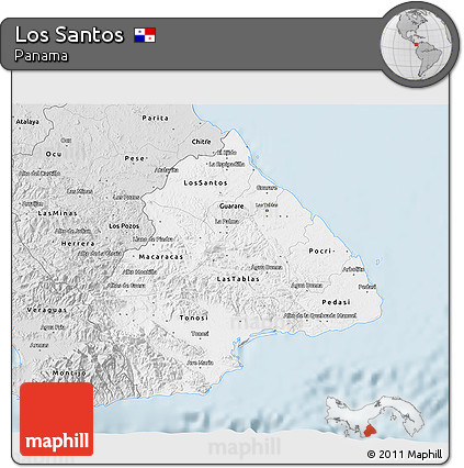 Silver Style 3D Map of Los Santos