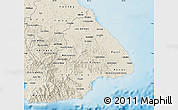 Shaded Relief Map of Los Santos