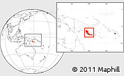 Blank Location Map of Central, within the entire country