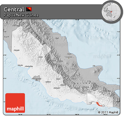 Gray Map of Central