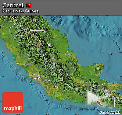 Satellite Map of Central