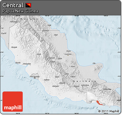 Silver Style Map of Central