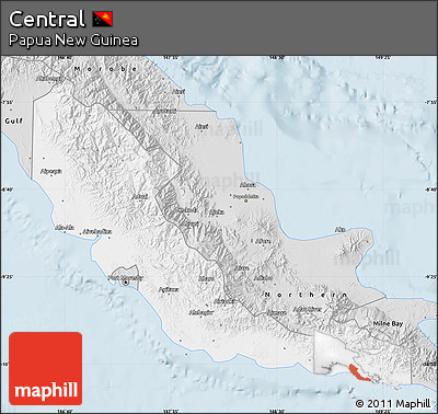 Silver Style Map of Central