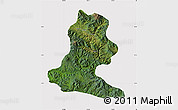 Satellite Map of Chimbu, cropped outside