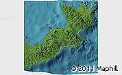 Satellite 3D Map of East New Britain