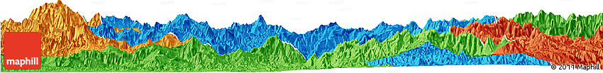 Political Horizon Map of Eastern Highlands