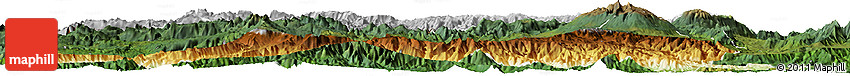 Physical Horizon Map of Enga, satellite outside