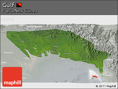 Satellite 3D Map of Gulf, lighten, semi-desaturated