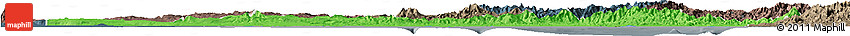 Political Horizon Map of Gulf, darken, semi-desaturated