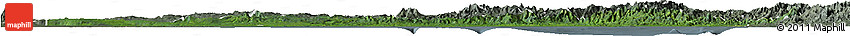 Satellite Horizon Map of Gulf, semi-desaturated