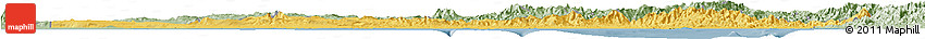 Savanna Style Horizon Map of Gulf