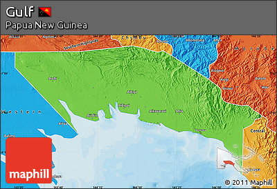 Political Map of Gulf