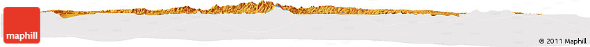 Political Horizon Map of Manus, cropped outside