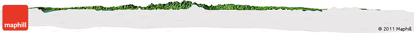 Satellite Horizon Map of Manus, cropped outside