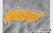 Political Map of Manus, darken, desaturated