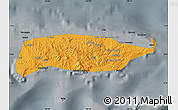 Political Map of Manus, darken, semi-desaturated