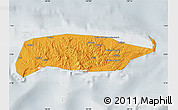 Political Map of Manus, lighten, semi-desaturated