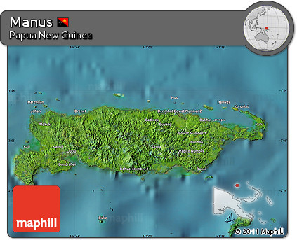 Satellite Map of Manus