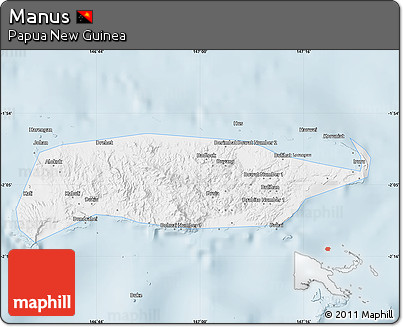Silver Style Map of Manus