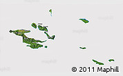 Satellite 3D Map of Milne Bay, cropped outside