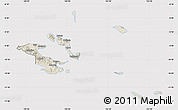 Shaded Relief Map of Milne Bay, cropped outside