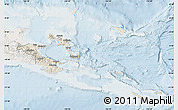 Shaded Relief Map of Milne Bay, lighten