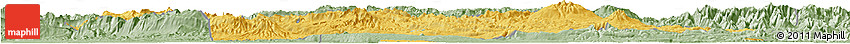 Savanna Style Horizon Map of Southern Highlands