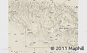 Shaded Relief Map of Southern Highlands