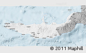 Gray 3D Map of West New Britain