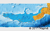 Political 3D Map of West New Britain