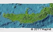 Satellite 3D Map of West New Britain