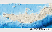 Shaded Relief 3D Map of West New Britain