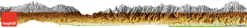 Physical Horizon Map of Western Highlands