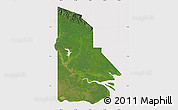 Satellite Map of Western, cropped outside