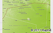 Physical Map of Mayor Pablo La Gerenza