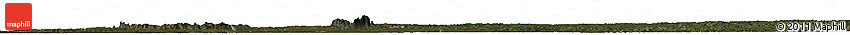 Satellite Horizon Map of Alto Parana, darken