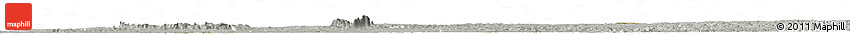 Satellite Horizon Map of Alto Parana, lighten, semi-desaturated
