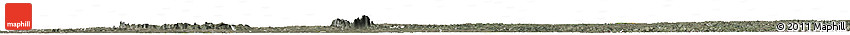 Satellite Horizon Map of Alto Parana, semi-desaturated