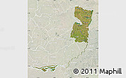 Satellite Map of Alto Parana, lighten