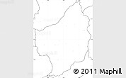Blank Simple Map of Capitan Bado, no labels