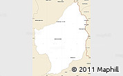 Classic Style Simple Map of Capitan Bado