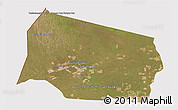Satellite 3D Map of Gral. Eugenio A. Garay, cropped outside