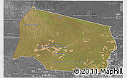 Satellite 3D Map of Gral. Eugenio A. Garay, desaturated