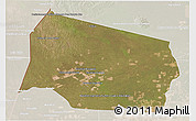 Satellite 3D Map of Gral. Eugenio A. Garay, lighten