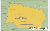 Savanna Style 3D Map of Gral. Eugenio A. Garay